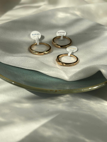 رینگ جواهری ظریف طرح پیچ ژوپینگ